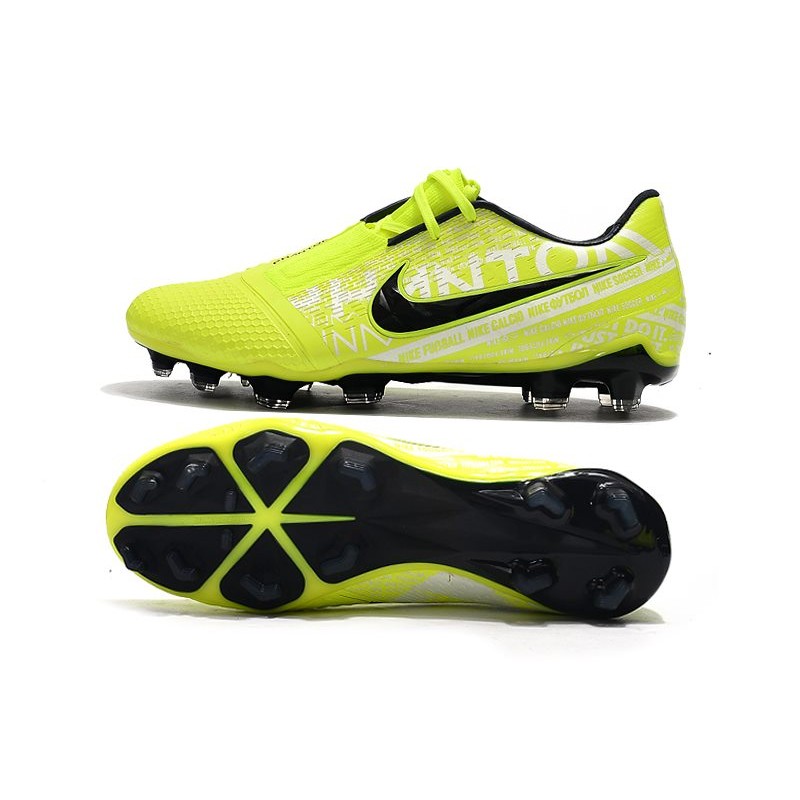 Nike Phantom Venom Elite FG Volt Bílý